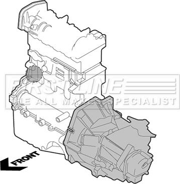 First Line FEM4468 - Sospensione, Motore autozon.pro