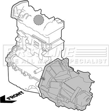 First Line FEM4122 - Sospensione, Motore autozon.pro