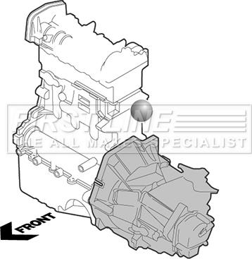 First Line FEM3460 - Sospensione, Motore autozon.pro