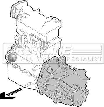 First Line FEM3891 - Sospensione, Motore autozon.pro