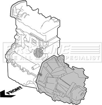 First Line FEM3243 - Sospensione, Motore autozon.pro