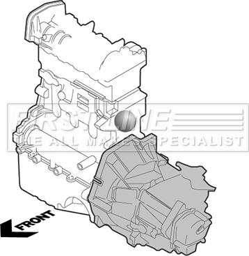 First Line FEM3841 - Sospensione, Motore autozon.pro