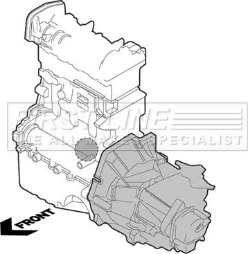 First Line FEM3233 - Sospensione, Motore autozon.pro