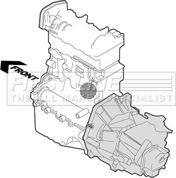 First Line FEM3260 - Sospensione, Motore autozon.pro