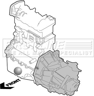 First Line FEM4390 - Sospensione, Motore autozon.pro