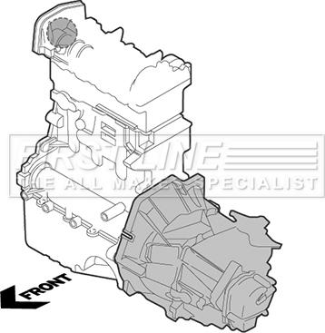 First Line FEM4233 - Sospensione, Motore autozon.pro