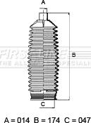 First Line FSG3459 - Kit soffietto, Sterzo autozon.pro