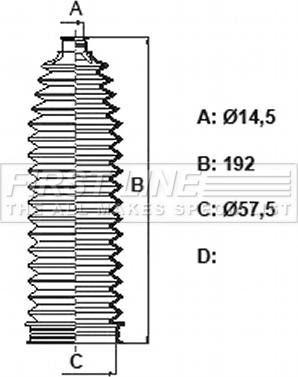 First Line FSG3434 - Kit soffietto, Sterzo autozon.pro