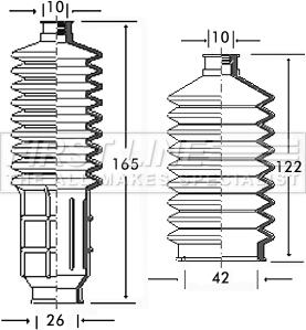 First Line FSG3029 - Kit soffietto, Sterzo autozon.pro