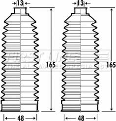 First Line FSG3341 - Kit soffietto, Sterzo autozon.pro