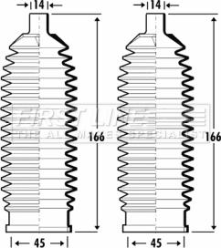 First Line FSG3351 - Kit soffietto, Sterzo autozon.pro