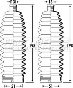 First Line FSG3361 - Kit soffietto, Sterzo autozon.pro