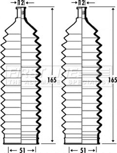 First Line FSG3375 - Kit soffietto, Sterzo autozon.pro