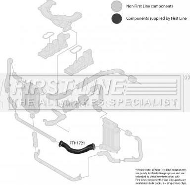 First Line FTH1721 - Flessibile aria alimentazione autozon.pro