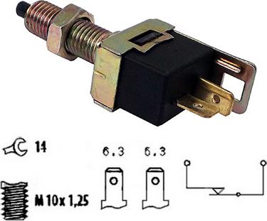 Fispa 5.140017 - Interruttore luce freno autozon.pro