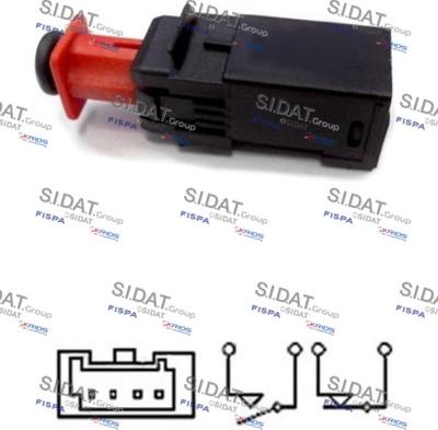 Fispa 5.140080A2 - Interruttore luce freno autozon.pro