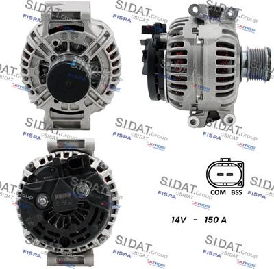 Fispa A12BH0945 - Alternatore autozon.pro