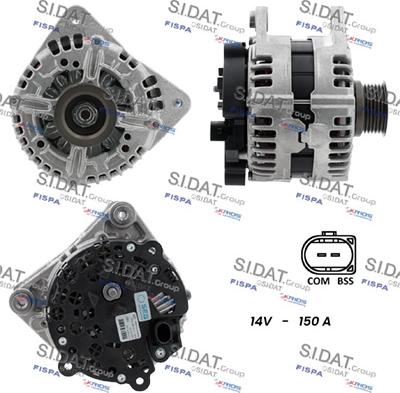 Fispa A12BH0909 - Alternatore autozon.pro