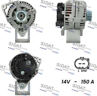 Fispa A12BH0906A2 - Alternatore autozon.pro