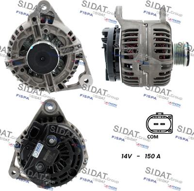 Fispa A12BH0912 - Alternatore autozon.pro