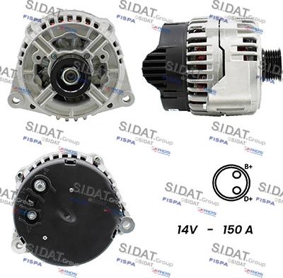 Fispa A12BH0938A2 - Alternatore autozon.pro