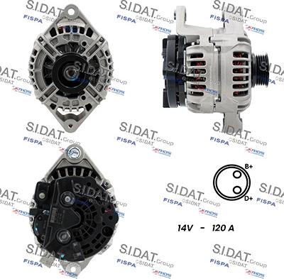 Fispa A12BH0456 - Alternatore autozon.pro