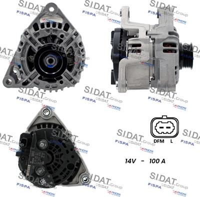 Fispa A12BH0458 - Alternatore autozon.pro