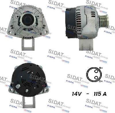 Fispa A12BH0431A2 - Alternatore autozon.pro