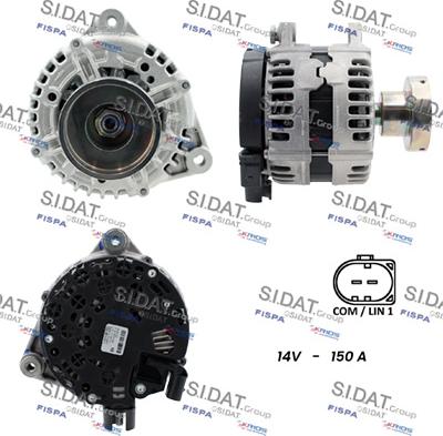 Fispa A12BH0428 - Alternatore autozon.pro