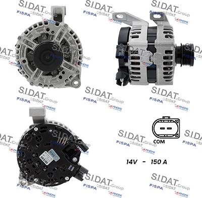 Fispa A12BH0589 - Alternatore autozon.pro