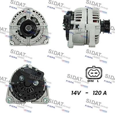 Fispa A12BH0644A2 - Alternatore autozon.pro