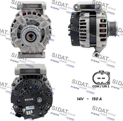 Fispa A12BH0054 - Alternatore autozon.pro