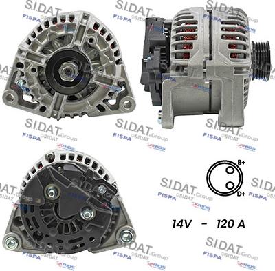 Fispa A12BH0068A2 - Alternatore autozon.pro