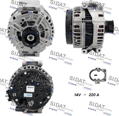 Fispa A12BH0195 - Alternatore autozon.pro