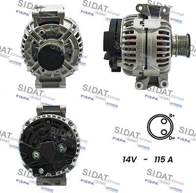 Fispa A12BH0140A2 - Alternatore autozon.pro