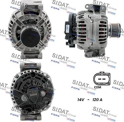 Fispa A12BH0141 - Alternatore autozon.pro