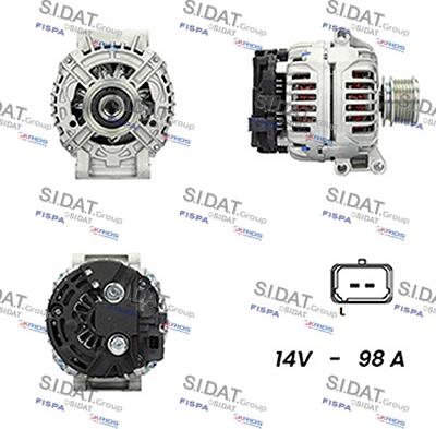 Fispa A12BH0104A2 - Alternatore autozon.pro