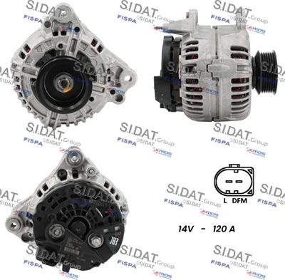 Fispa A12BH0186 - Alternatore autozon.pro