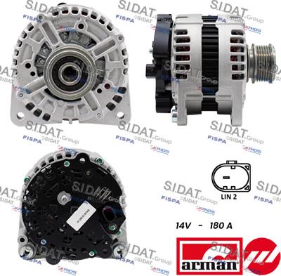 Fispa A12BH0187AS - Alternatore autozon.pro