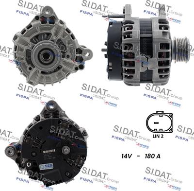 Fispa A12BH0187 - Alternatore autozon.pro