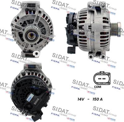 Fispa A12BH0123 - Alternatore autozon.pro