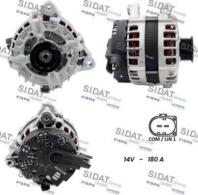 Fispa A12BH0896 - Alternatore autozon.pro