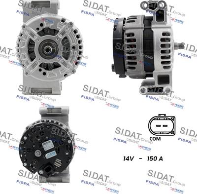 Fispa A12BH0887 - Alternatore autozon.pro