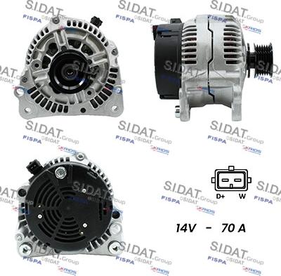 Fispa A12BH0834A2 - Alternatore autozon.pro