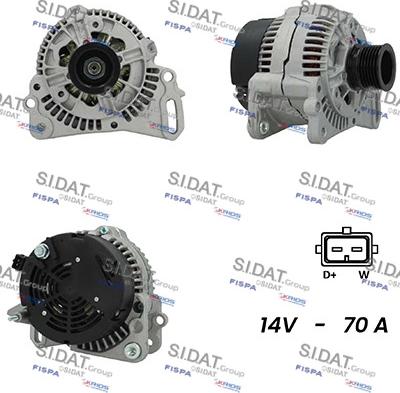 Fispa A12BH0833A2 - Alternatore autozon.pro