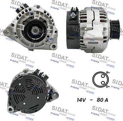 Fispa A12BH0387A2 - Alternatore autozon.pro