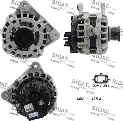 Fispa A12BH0299 - Alternatore autozon.pro