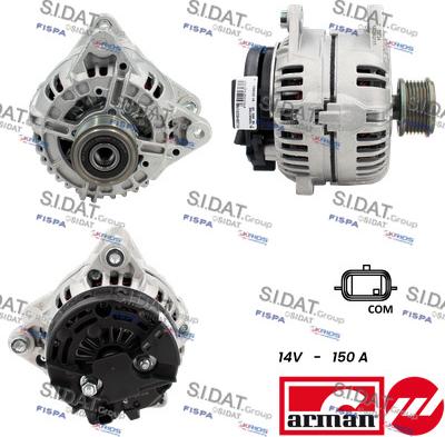 Fispa A12BH0291AS - Alternatore autozon.pro