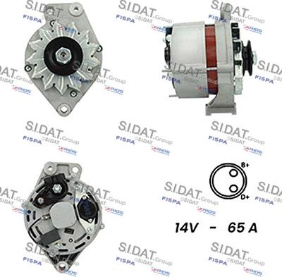 Fispa A12BH0253A2 - Alternatore autozon.pro