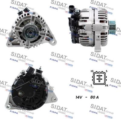 Fispa A12BH0235A2 - Alternatore autozon.pro